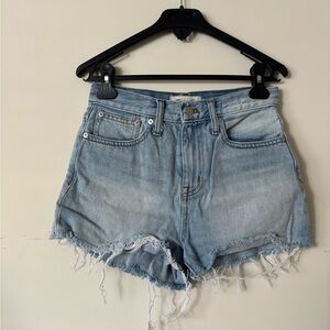 Madewell the Momjean Shorts - Givens Wash